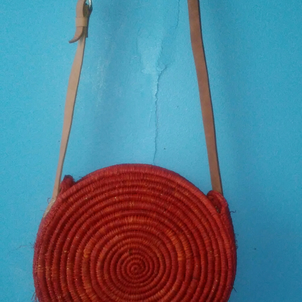 Red vintage bag - Picture 2 of 5